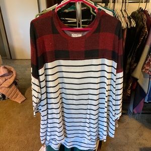 Plus size Maurices Long Sleeve Top